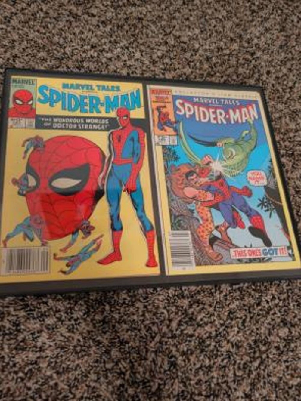 Framed Marvel Tales Starring Spider-Man #189 and #167